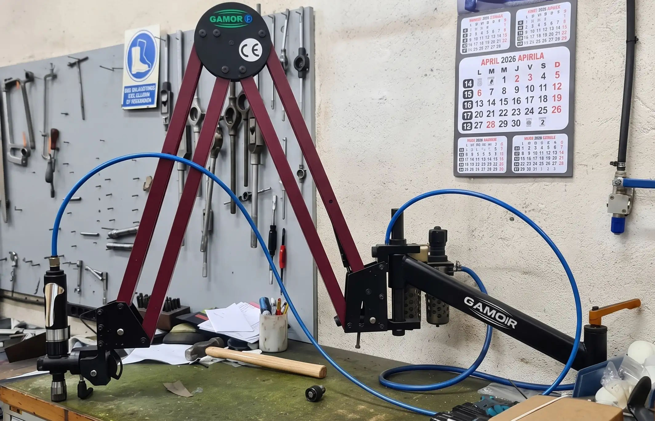 Roscadora Gamor GN12 en Talleres Gamuar, servicios de mecanizado industrial en Vitoria-Gasteiz