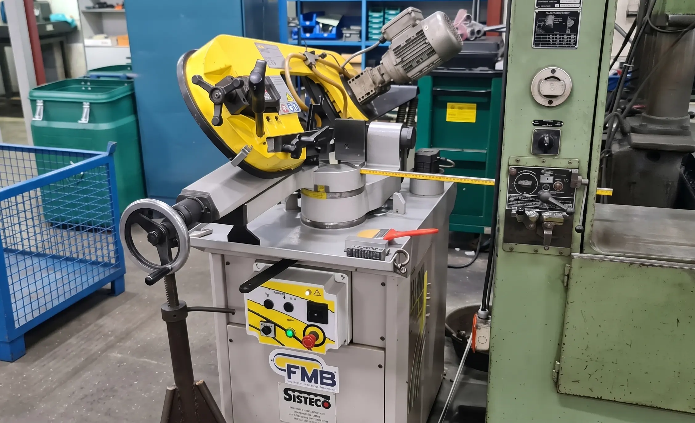 Sierra FMB Phoenix en Talleres Gamuar, taller de serrado industrial en Vitoria-Gasteiz